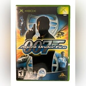 James Bond 007 in Agent Under Fire (Microsoft Xbox, 2002) w/Manual